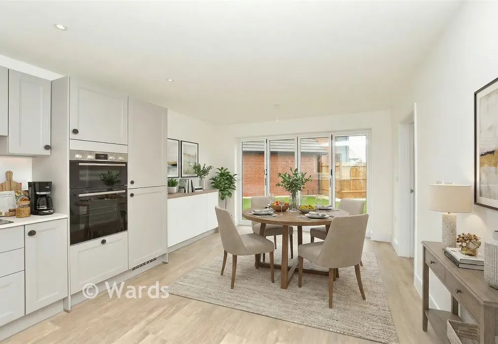 Staged Kitchen Diner - Evers Road, Faversham Lakes, Faversham, Kent - Wards of Kent
