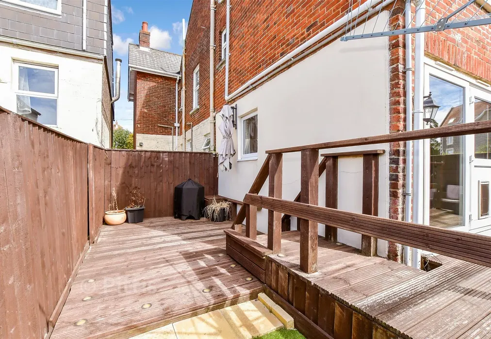 Patio / Decking - Ranelagh Road, Lake, Isle of Wight - Wards of Kent