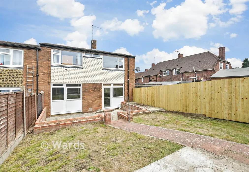 Rear Elevation - Alfred Close, Canterbury, Kent - Wards of Kent