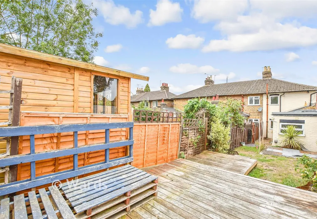 Rear Garden - Loose Road, Loose, Maidstone, Kent - Wards of Kent