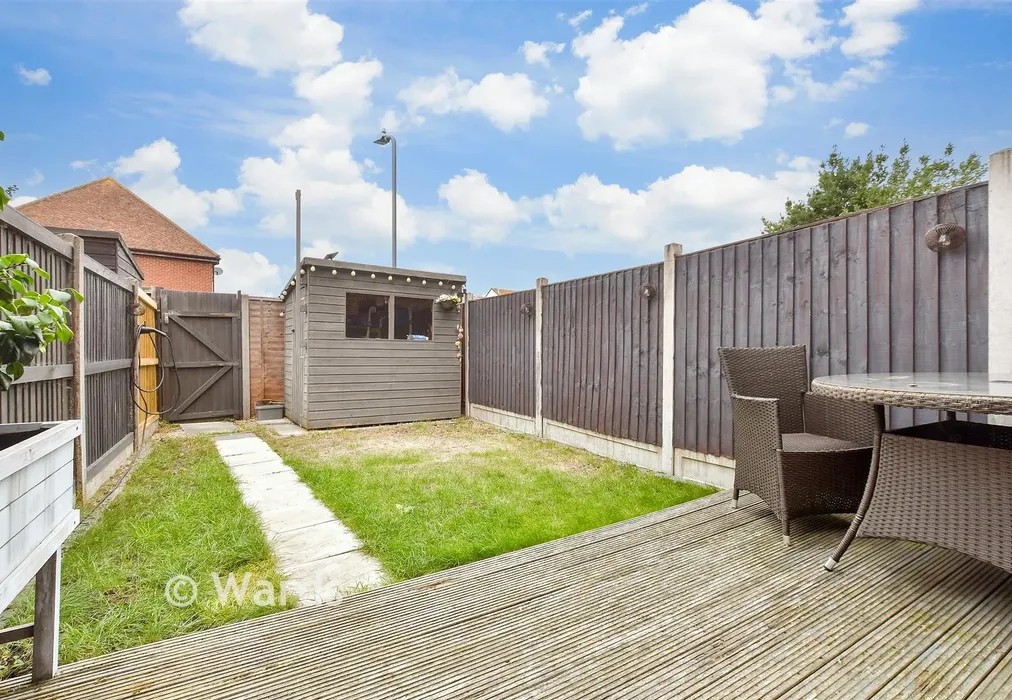 Rear Garden - Hancocks Field, Deal, Kent - Wards of Kent