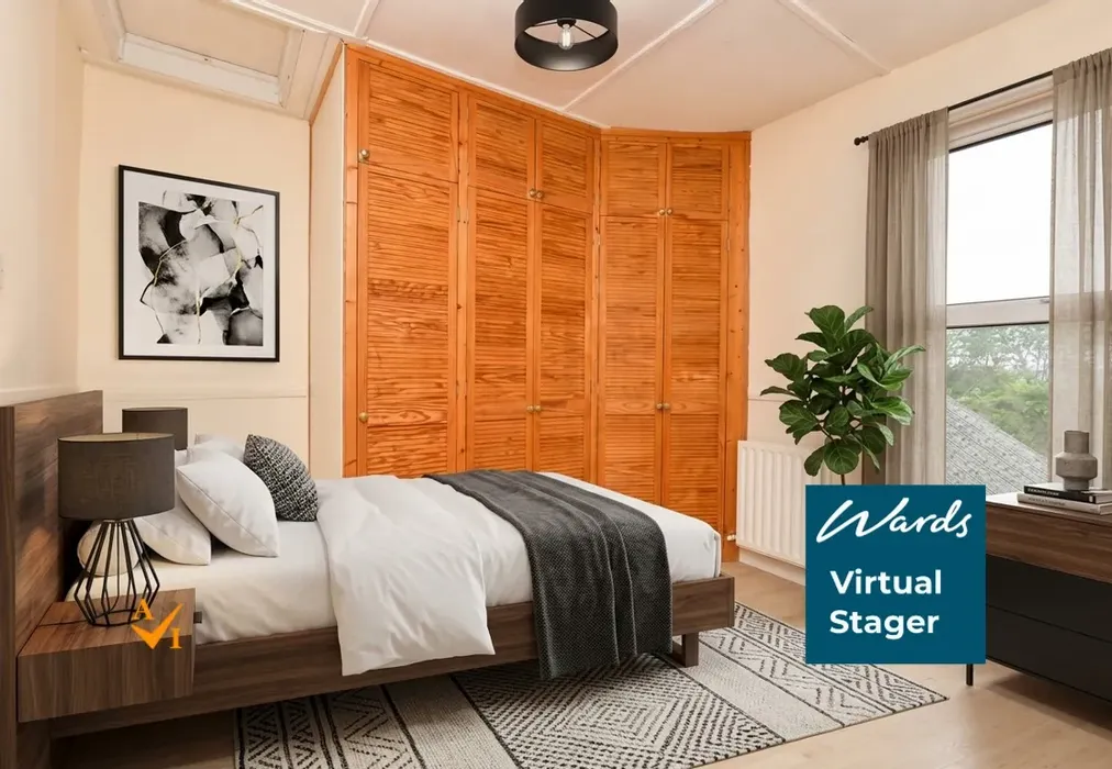 Bedroom 2 (Modern style) - Shortlands Road, Sittingbourne, Kent - Wards of Kent