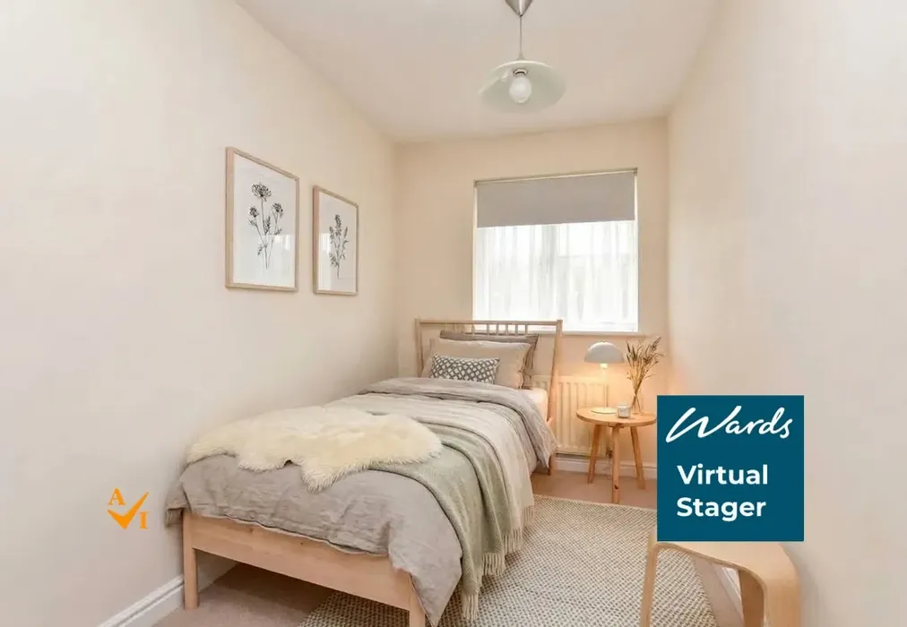 Bedroom 3 (Nordic style) - Scoones Close, Panteny Lane, Kent - Wards of Kent
