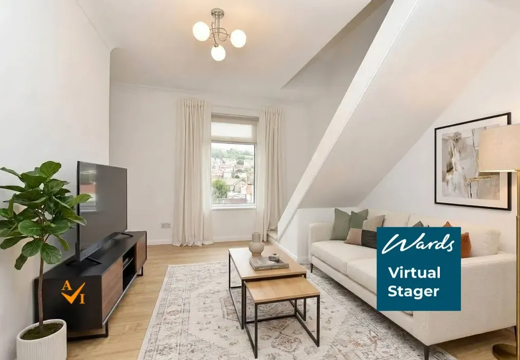 Lounge (Contemporary style) - Alexandra Road, Chatham, Kent - Wards of Kent