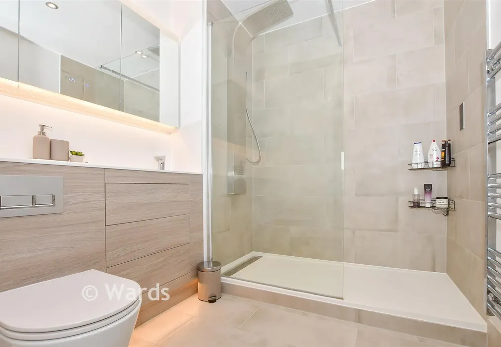 En-Suite Shower Room - Claribel Court, Maidstone, Mill Wood, Kent - Wards of Kent
