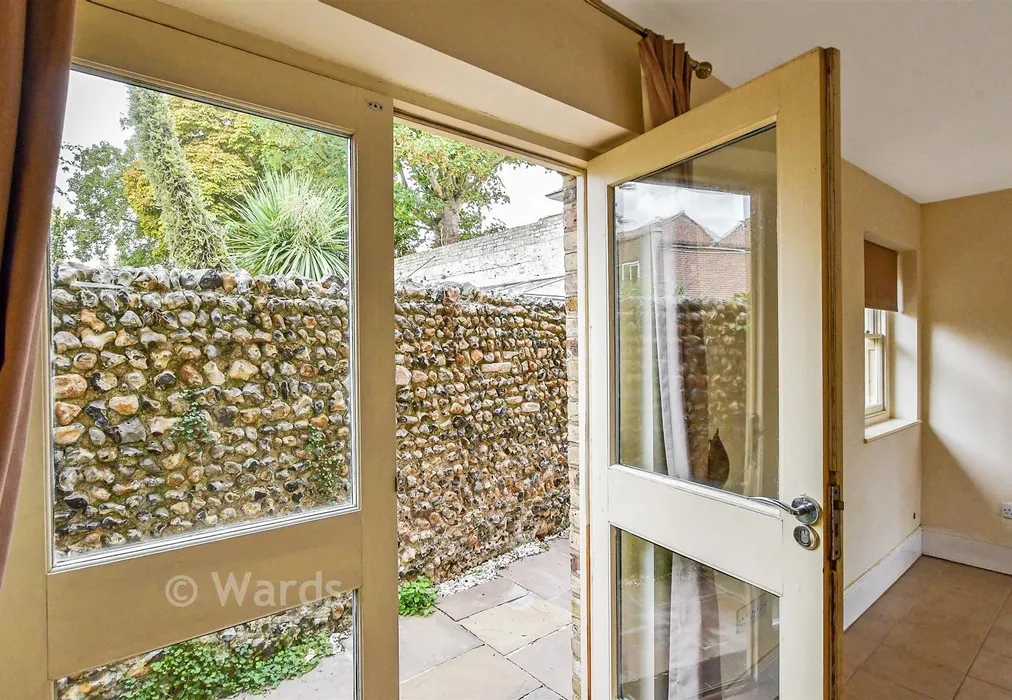Rear Garden - Priory Courtyard, Ramsgate, Kent - Wards of Kent