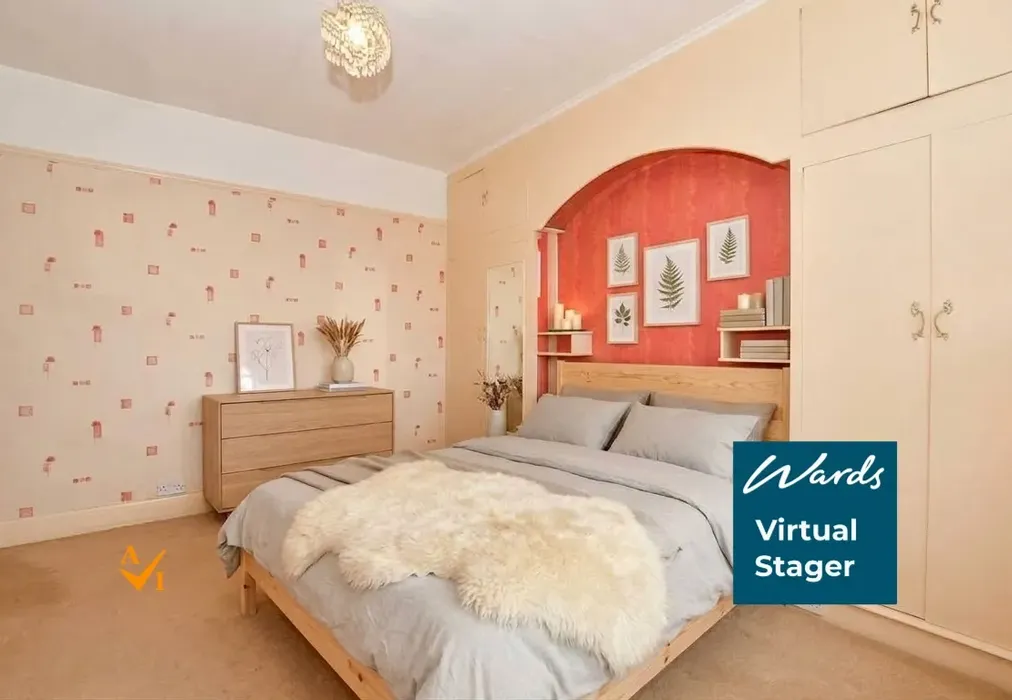 Bedroom 2 (Nordic style) - Heather Drive, Maidstone, Kent - Wards of Kent