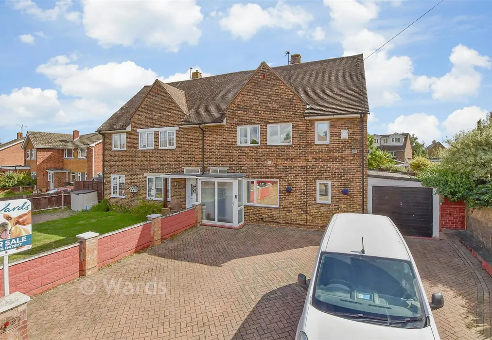 Front (Web). - Marsh Way, Larkfield, Aylesford, Kent - Wards of Kent