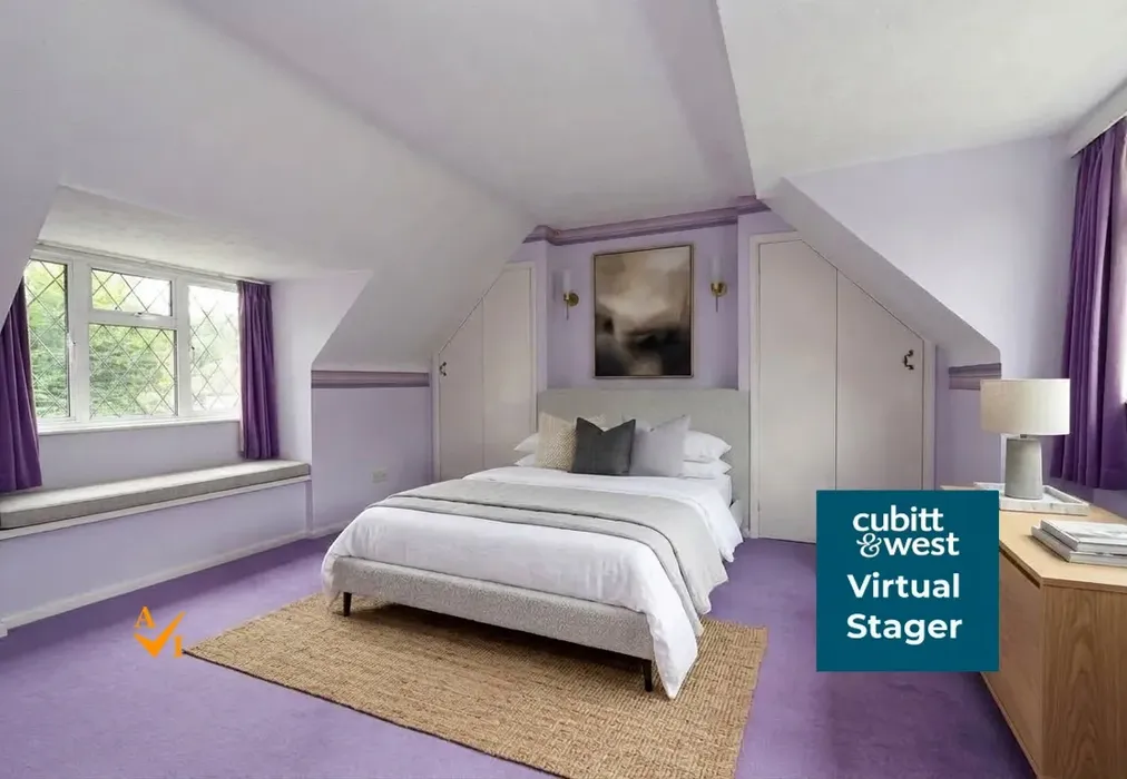 Bedroom 1 (Contemporary style) - Woodhurst Park, Oxted, Surrey - Wards of Kent