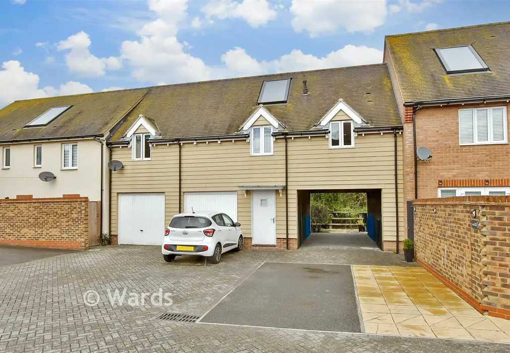 Rear Elevation - Bewick Walk, Iwade, Sittingbourne, Kent - Wards of Kent