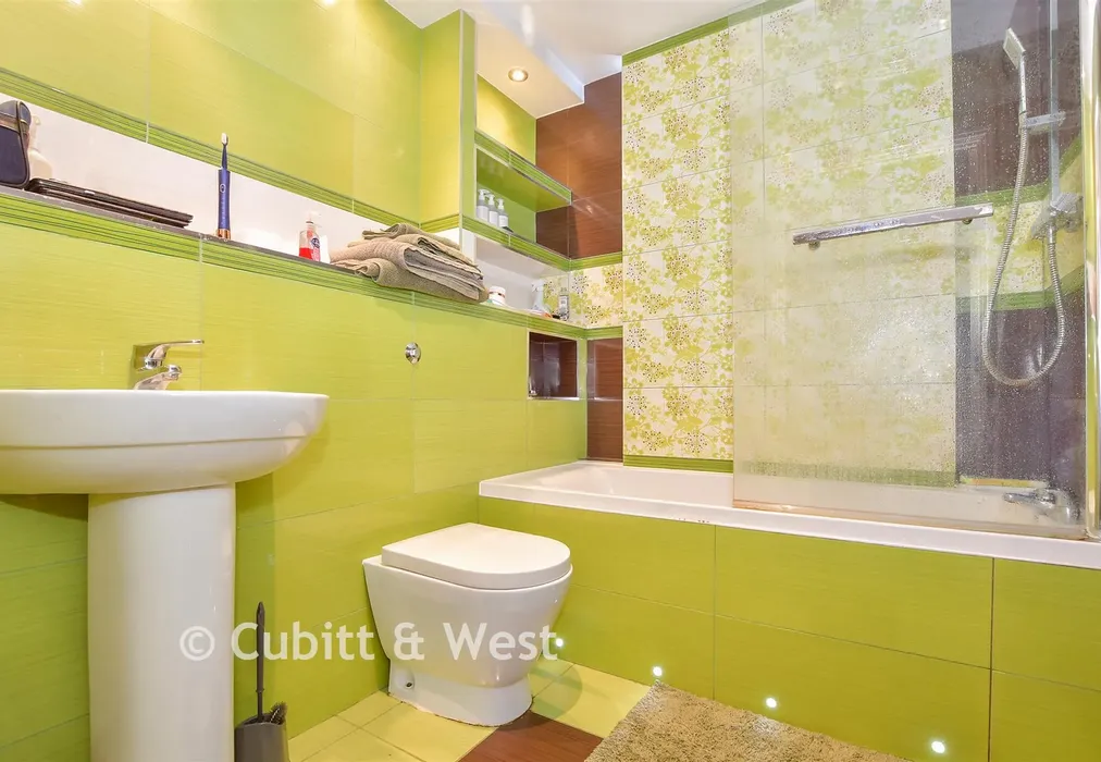 Bathroom - Stone Court, Worth, Crawley, West Sussex - Wards of Kent