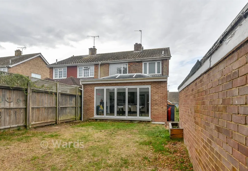 Rear Elevation - Prospect Way, Brabourne Lees, Kent - Wards of Kent