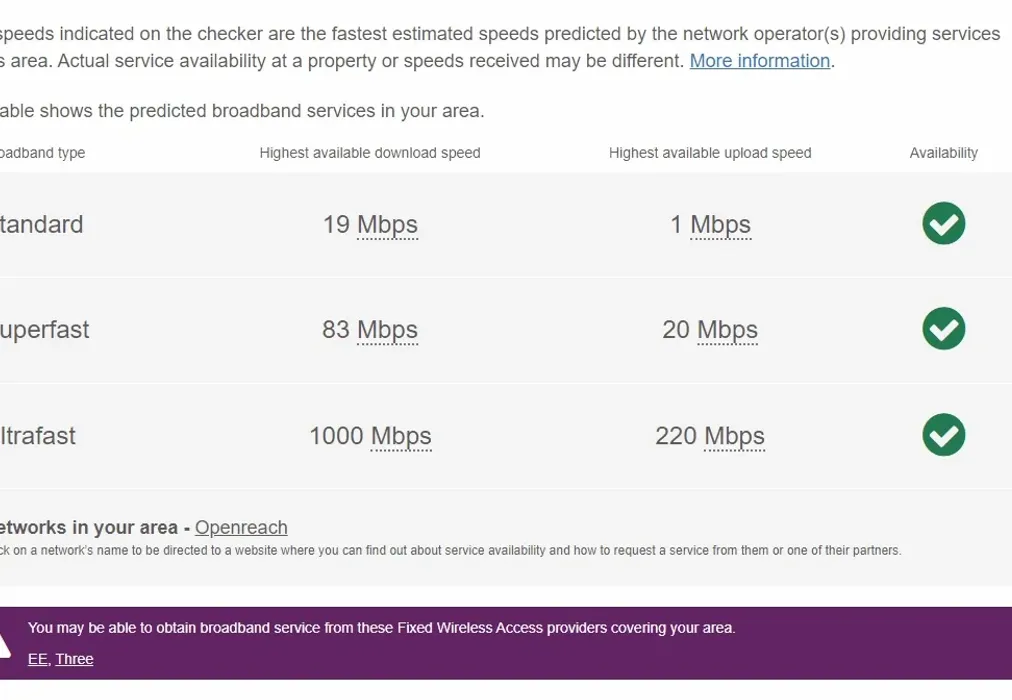 Broadband - Delamark Road Sheerness ME12 - Wards of Kent