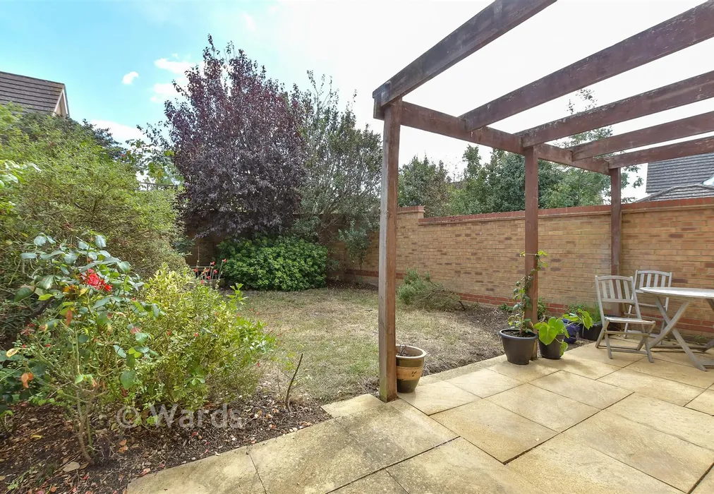 Rear Garden - Royal Native Way, Whitstable, Kent - Wards of Kent