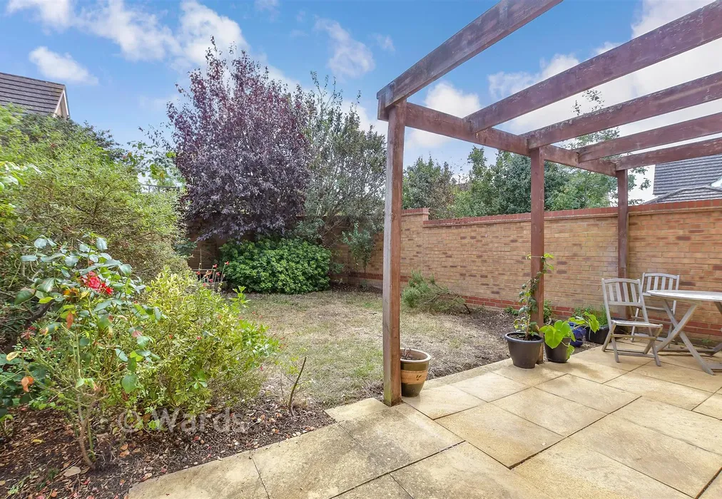 Rear Garden - Royal Native Way, Whitstable, Kent - Wards of Kent