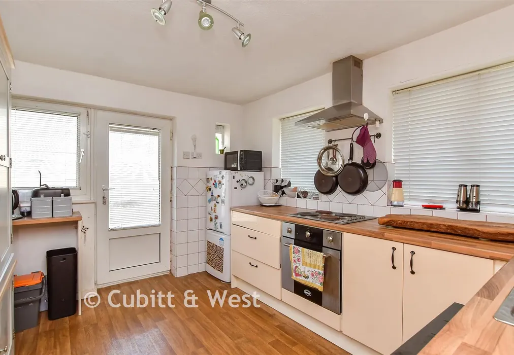 Kitchen - Warren Way, Woodingdean, Brighton, East Sussex - Wards of Kent