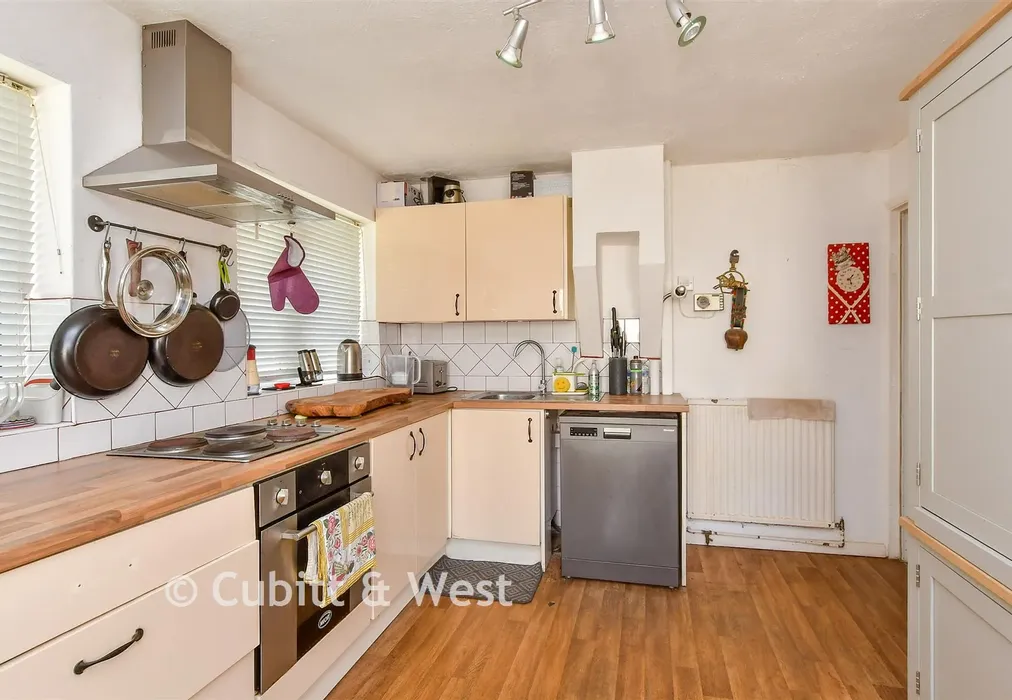 Kitchen - Warren Way, Woodingdean, Brighton, East Sussex - Wards of Kent
