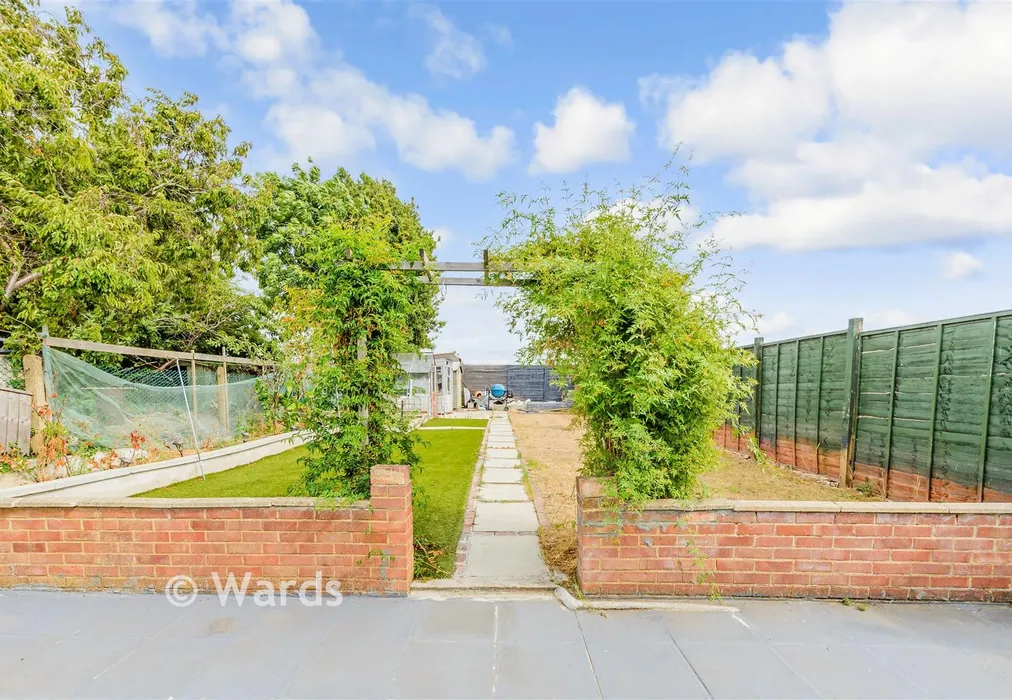 Rear Garden - Havelock Road, Dartford, Kent - Wards of Kent