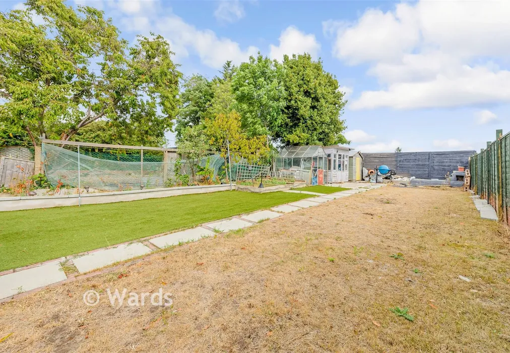 Rear Garden - Havelock Road, Dartford, Kent - Wards of Kent