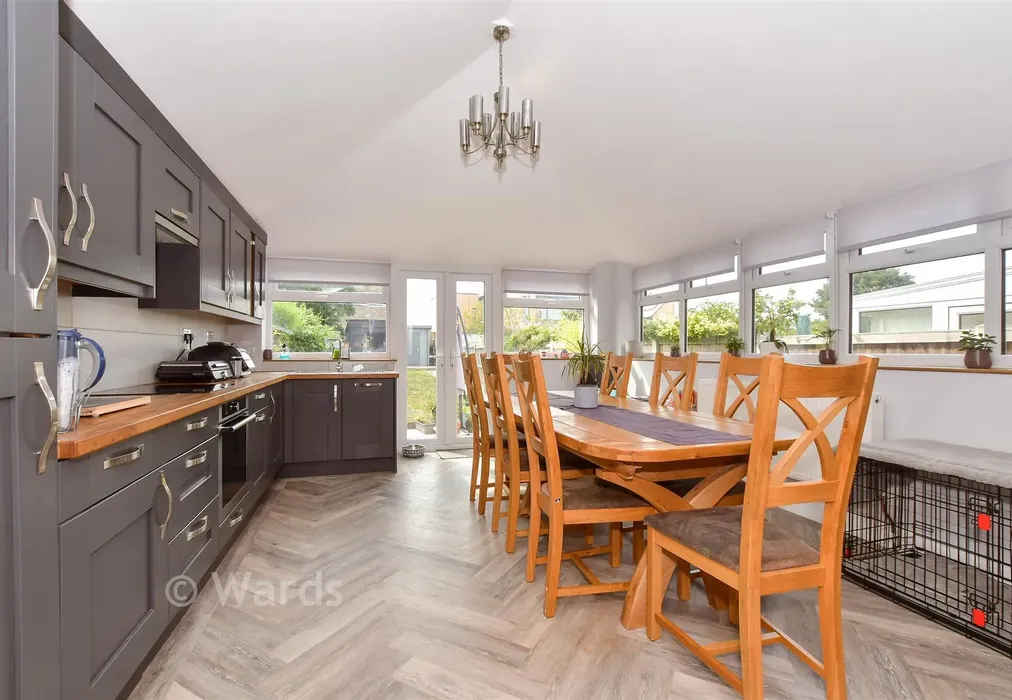 Kitchen/ Diner - Nash Court Gardens, Margate, Kent - Wards of Kent
