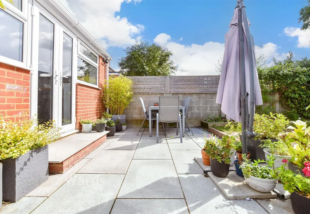 Patio / Decking - Nash Court Gardens, Margate, Kent - Wards of Kent