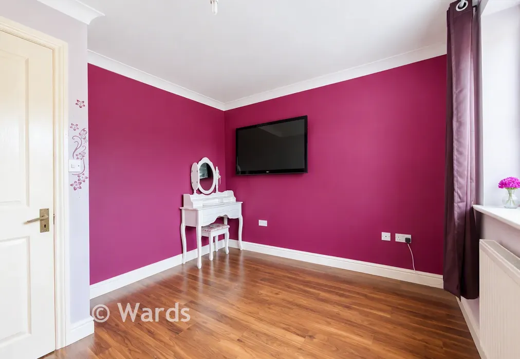 Purple Bedroom. - Robin Hood Lane, Lydd, Romney Marsh, Kent - Wards of Kent
