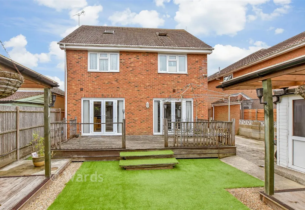 Rear Elevation - Robin Hood Lane, Lydd, Romney Marsh, Kent - Wards of Kent