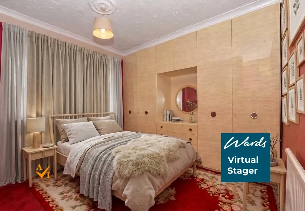 Bedroom 2 (Nordic style) - Kingfisher Road, Birds Estate, Larkfield, Kent - Wards of Kent