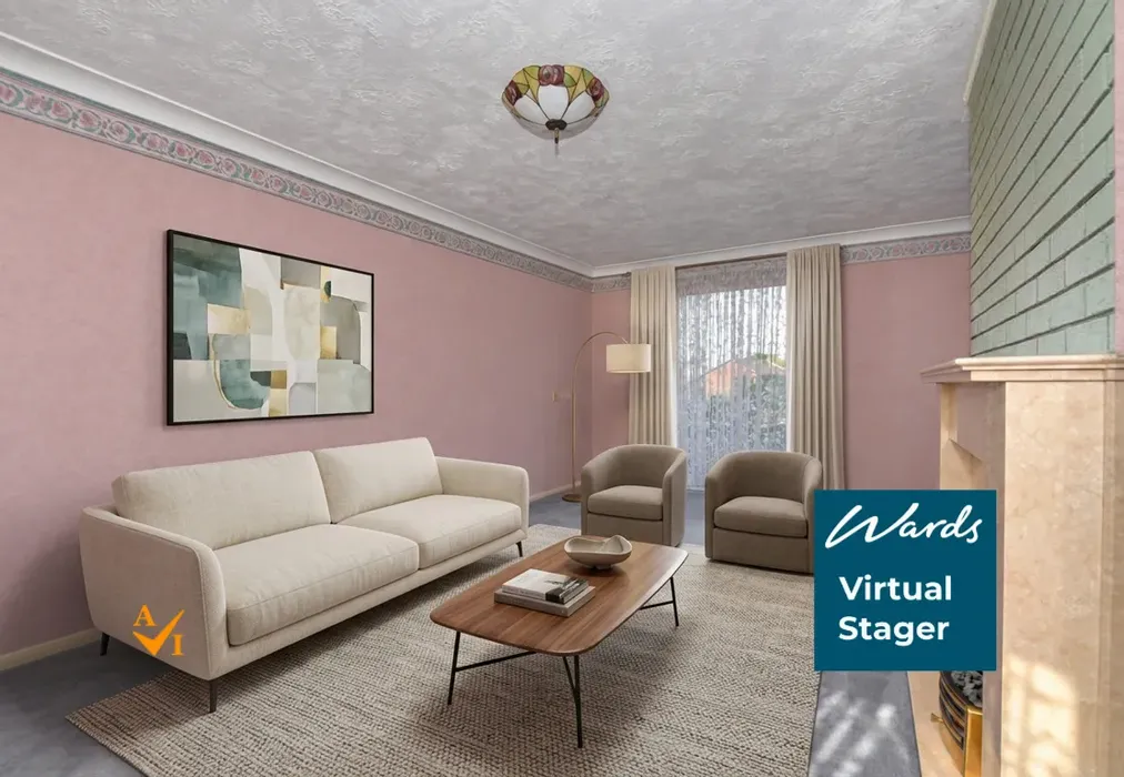 Lounge (Contemporary style) - Kingfisher Road, Birds Estate, Larkfield, Kent - Wards of Kent