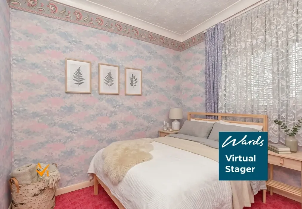 Bedroom 3 (Nordic style) - Kingfisher Road, Birds Estate, Larkfield, Kent - Wards of Kent