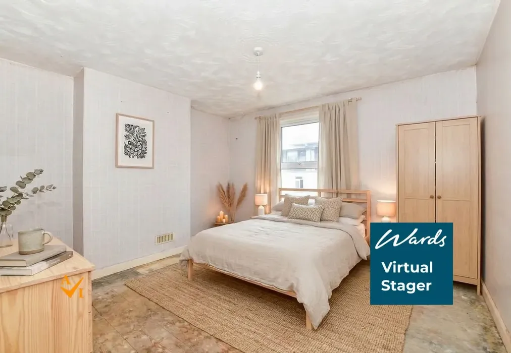 Bedroom 1 (Nordic style) - Tufton Street, Maidstone, Kent - Wards of Kent