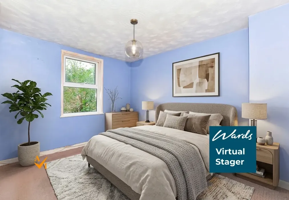 Bedroom 2 (Contemporary style) - Tufton Street, Maidstone, Kent - Wards of Kent