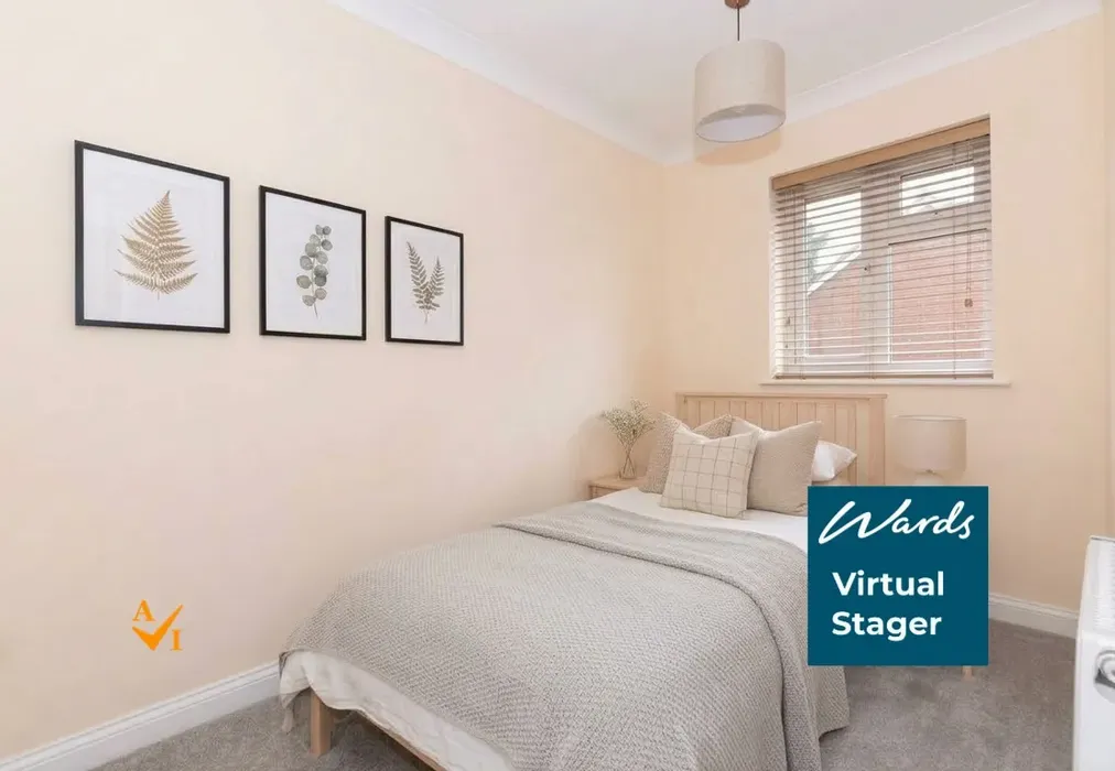 Bedroom 2 (Nordic style) - Western Road, Maidstone, Kent - Wards of Kent