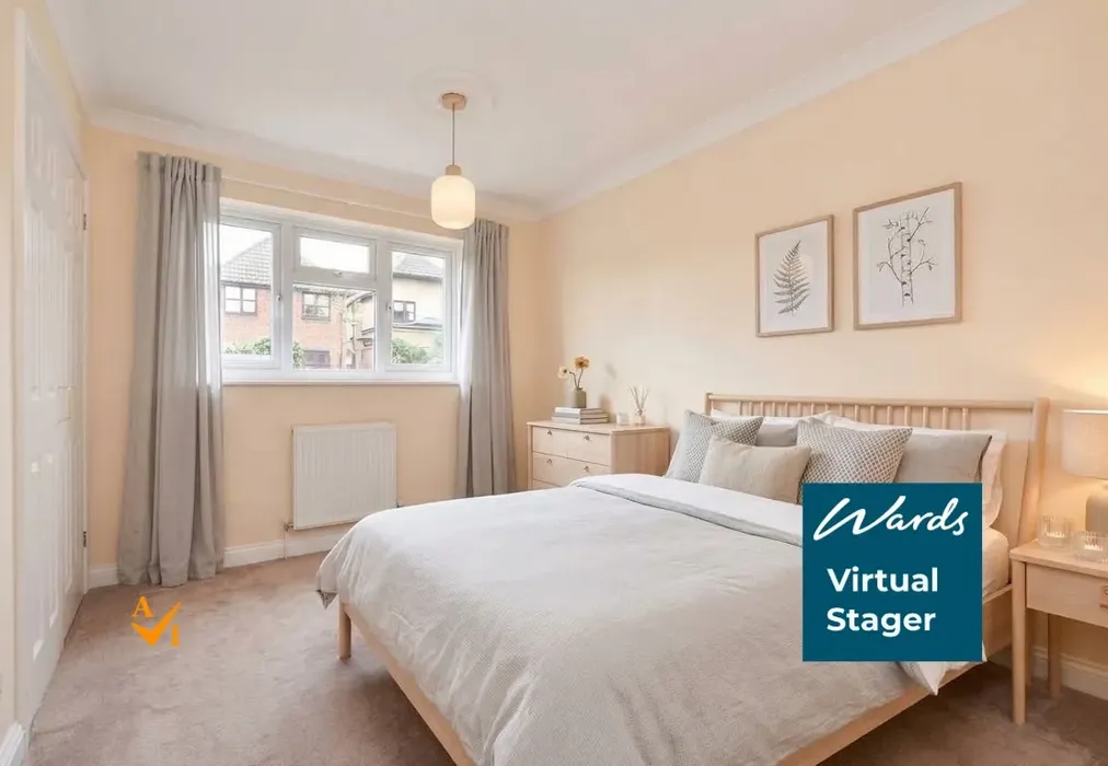 Bedroom 1 (Nordic style) - Western Road, Maidstone, Kent - Wards of Kent