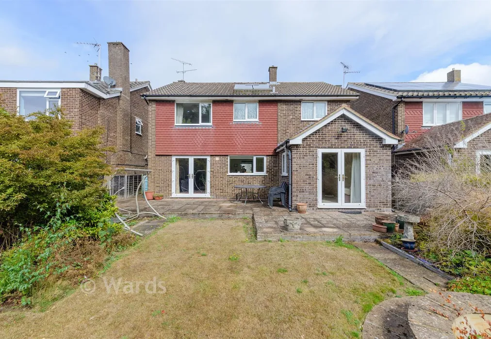 Rear Elevation - Sallows Shaw, Sole Street, Kent - Wards of Kent