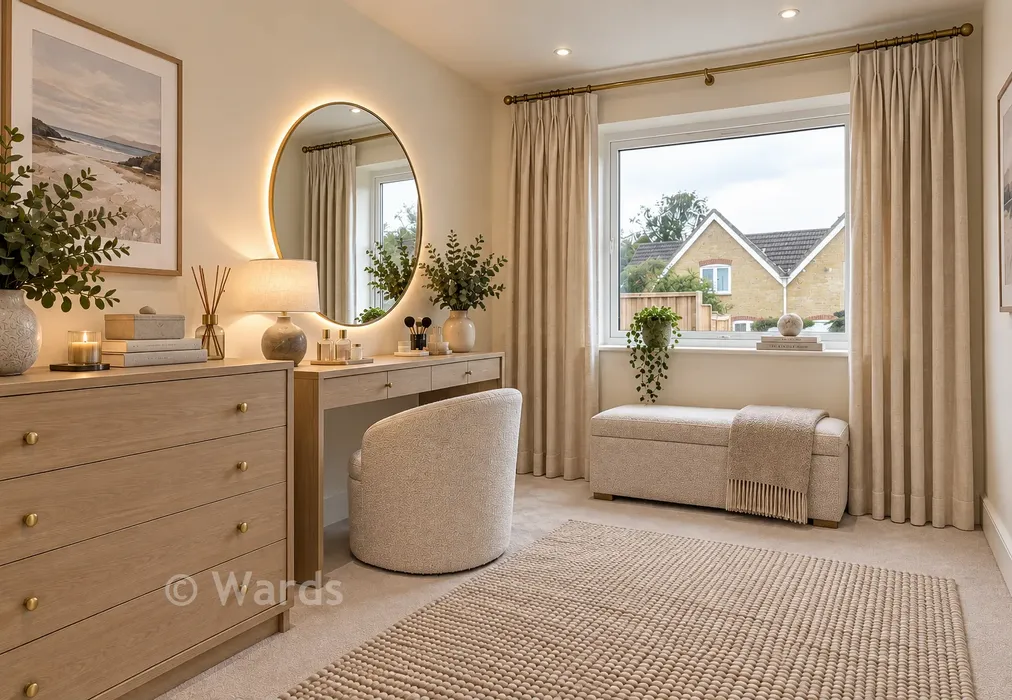 Dressing Area - Stage Image - Green Meadows, Eythorne, Kent - Wards of Kent