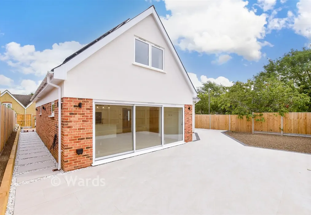 Rear Elevation - Green Meadows, Eythorne, Kent - Wards of Kent