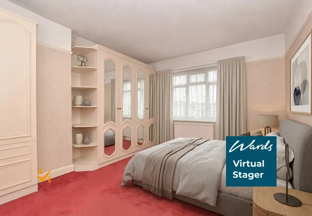 Bedroom 1 (Contemporary style) - St. William's Way, Rochester, Kent - Wards of Kent