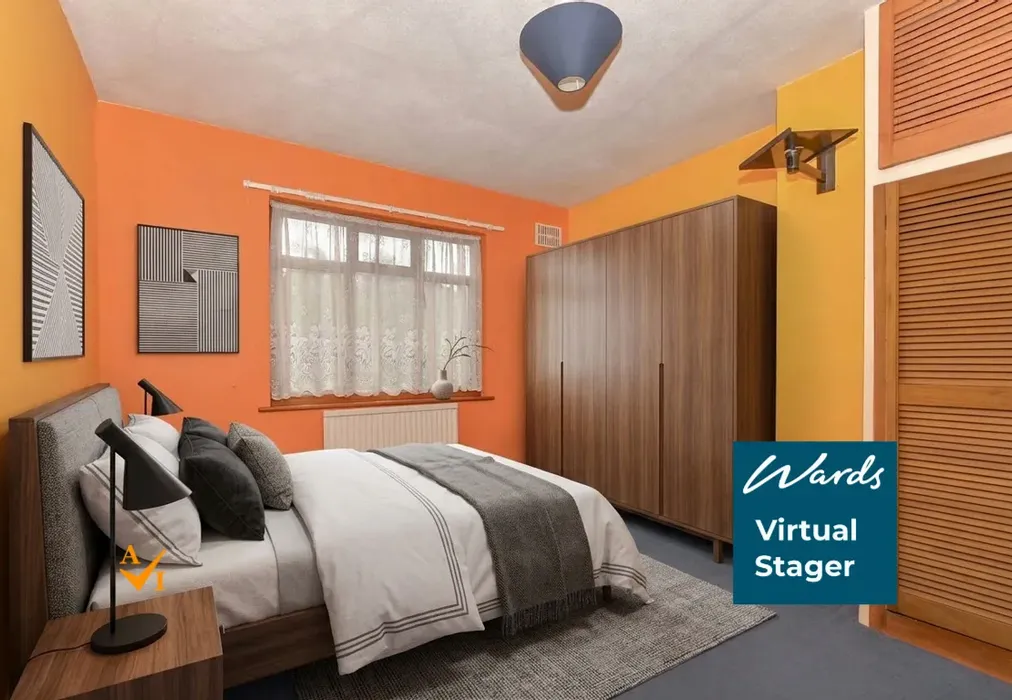 Bedroom 2 (Modern style) - St. William's Way, Rochester, Kent - Wards of Kent