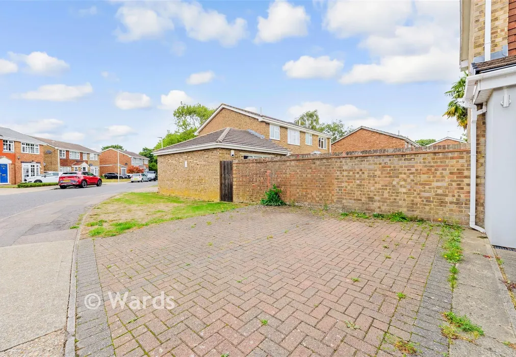 Driveway/Parking - Meadow Close, Walderslade, Kent - Wards of Kent