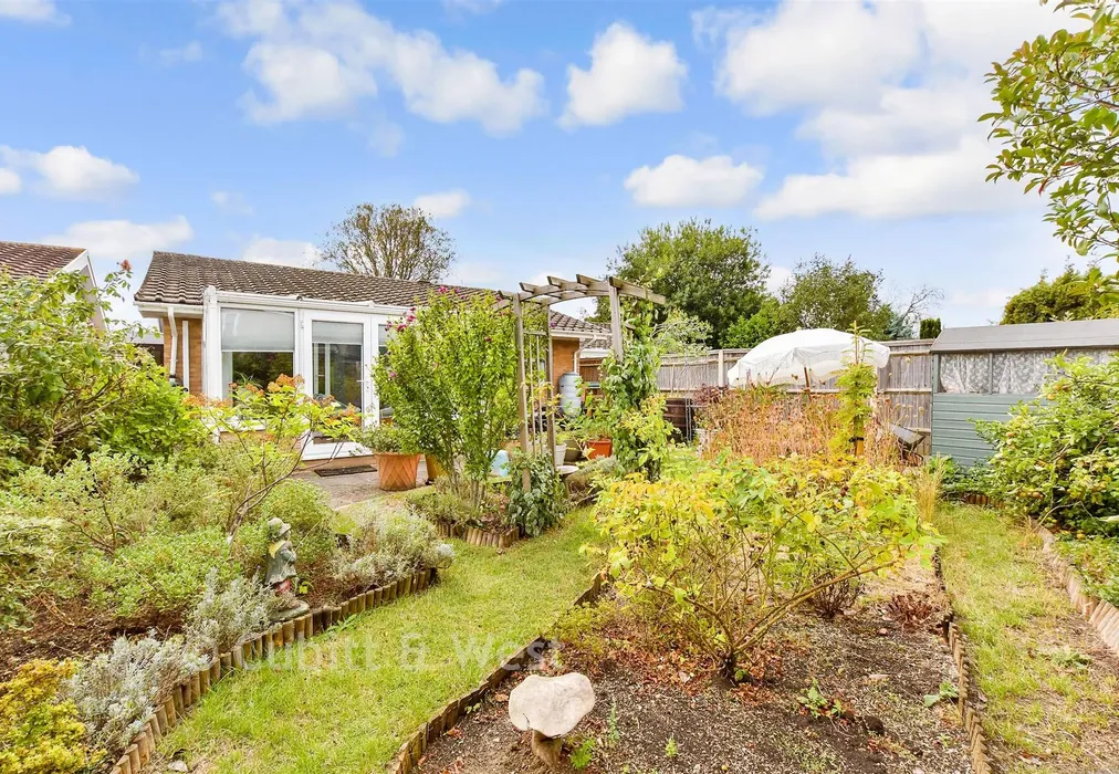 Rear Garden - Pippin Close, Shirley, Croydon, Surrey - Wards of Kent