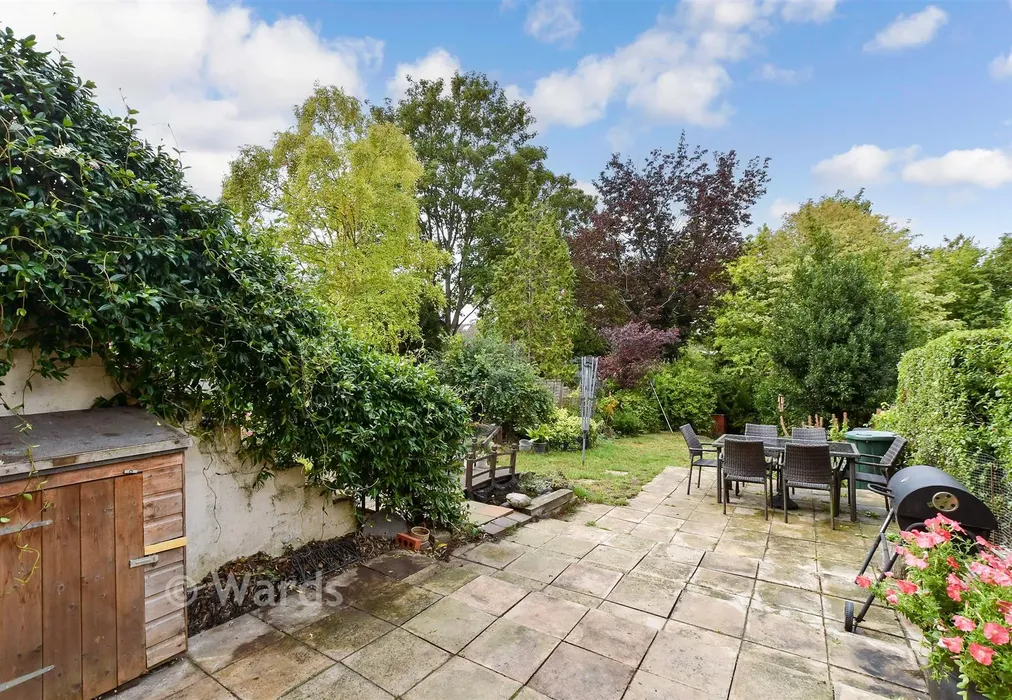 Rear Garden - Maidstone Road, Chatham, Kent - Wards of Kent