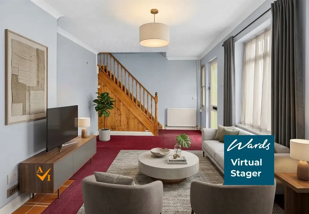 Lounge (Contemporary style) - Dymchurch Road, Hythe, Kent - Wards of Kent