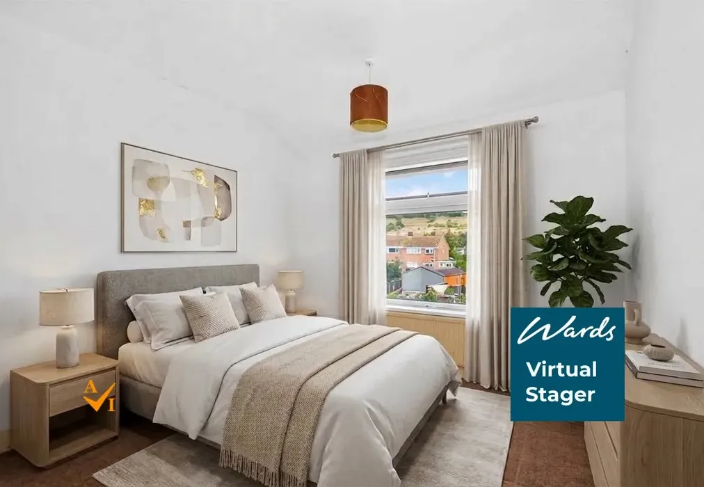 Bedroom 2 (Contemporary style) - Dymchurch Road, Hythe, Kent - Wards of Kent