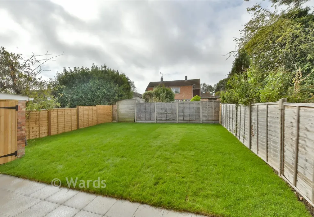 Rear Garden - Prinys Drive, Wigmore, Gillingham, Kent - Wards of Kent