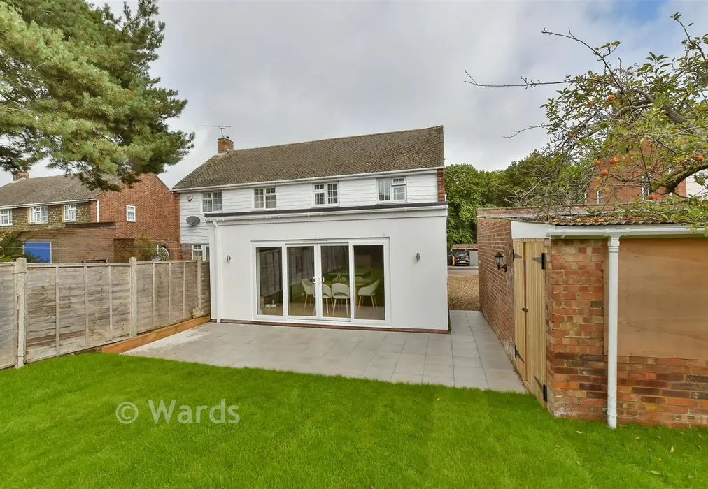 Rear Elevation - Prinys Drive, Wigmore, Gillingham, Kent - Wards of Kent