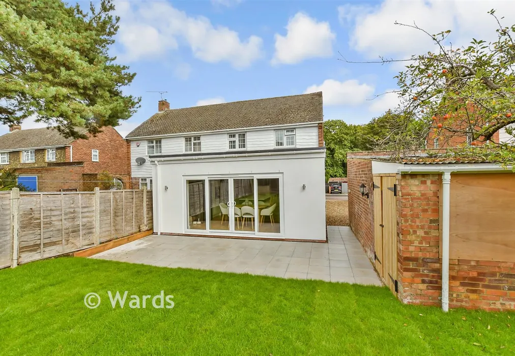 Rear Elevation - Prinys Drive, Wigmore, Gillingham, Kent - Wards of Kent