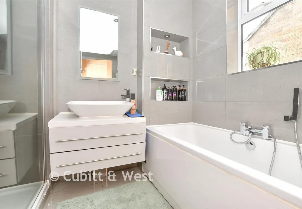 Bathroom - Mountbatten Close, Broadfield, Crawley, West Sussex - Wards of Kent