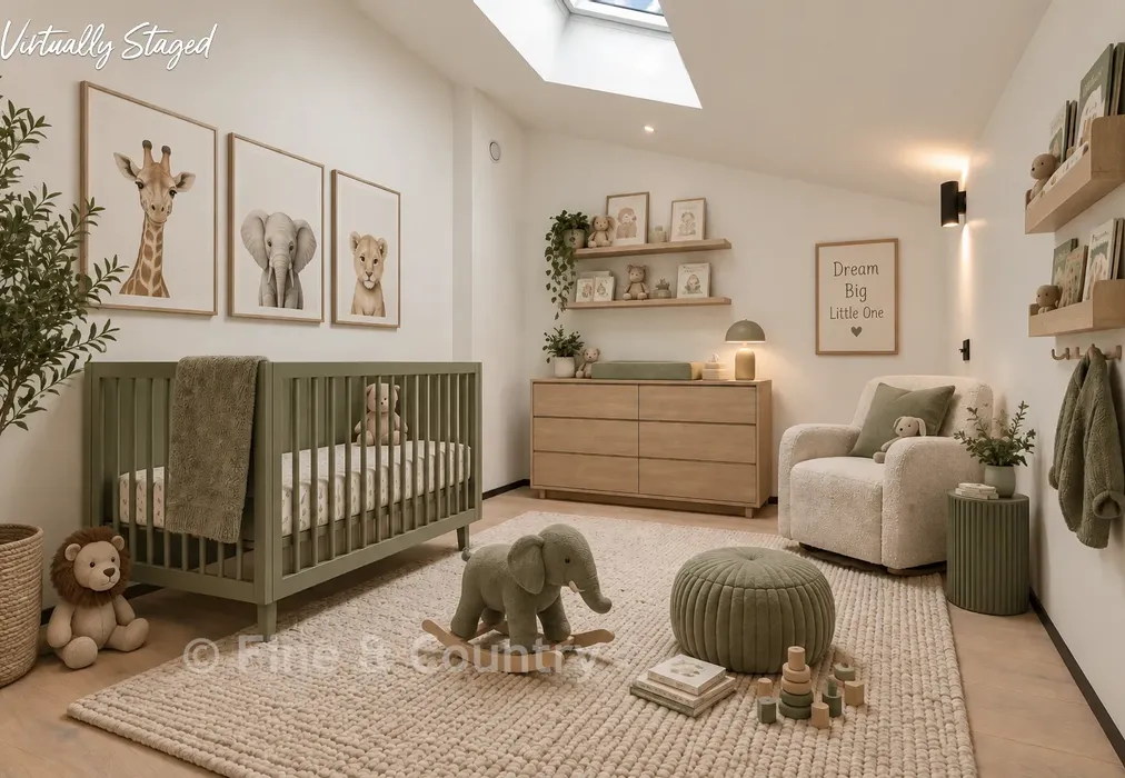 Staged Bedroom 4 - Hartdene Barns, Hartfield Road, Cowden, Kent - Wards of Kent