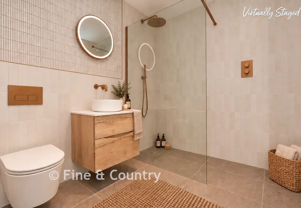 Staged En-Suite 1.2 - Hartdene Barns, Hartfield Road, Cowden, Kent - Wards of Kent